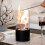 Tabletop Fireplace Fire Bowl Pot BioEthanol Indoor 1