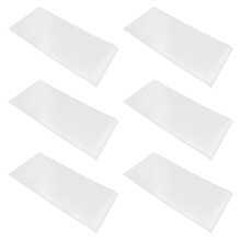 6 stuks sandstraalfolie lensafdekking 22x10 inch transparant