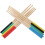 5 paar 7A hickory drumstokken, multikleur, voor kinderen 8