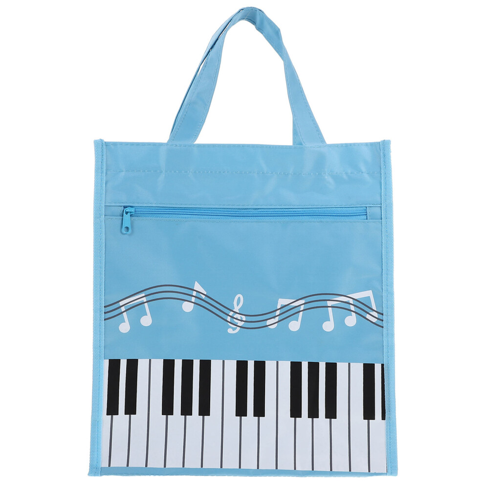 Muzieknoten Tas Draagbare Opbergtas Voor Muziekboeken Met Handvat-image