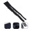 1Paar Damen Elastische Bowknot Netzstrümpfe Schwarze Feinstrumpf 4