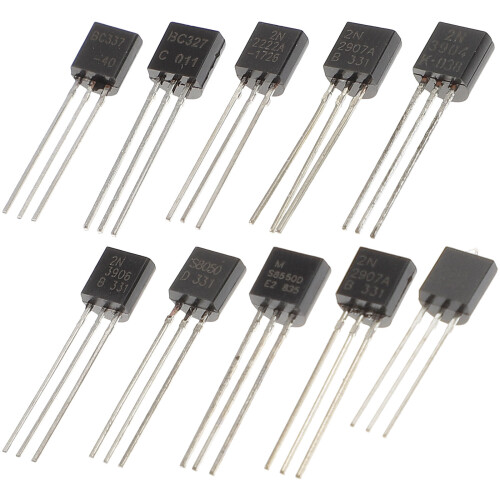 200 transistor kit, assortiment transistors (triode) 1