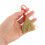2 handgeweven mini pompon bezems, Chinees stijl, voor 4