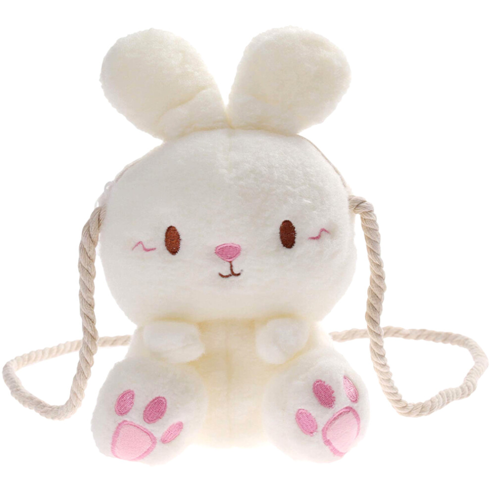 Bunny Pluchen Crossbody Vrouwen Met Cartoon Ontwerp-image