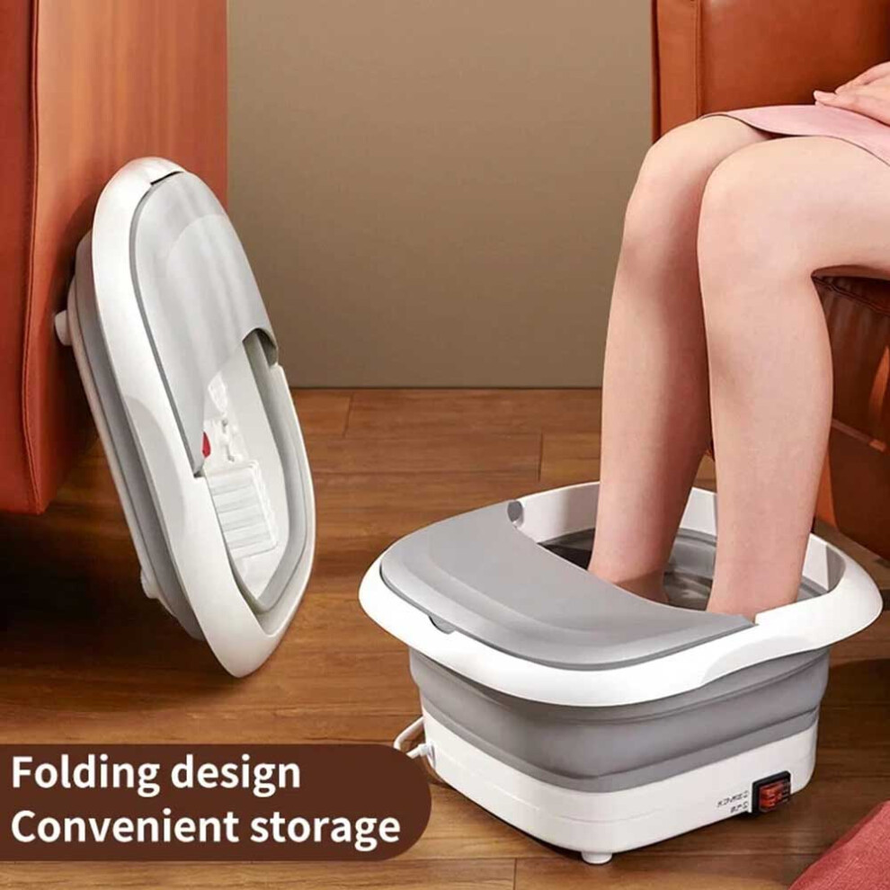Electric Vibrating Wet Bath Foot Spa Infrared Massager Pedicure Footspa Soothing