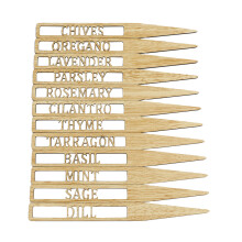 12St Potplantlabels Khaki Praktisch Creatief Tuinset