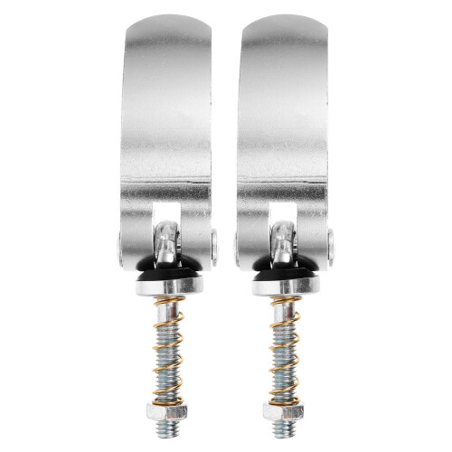 2 metalen trekhaakkoppeling voor en 1