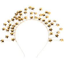 bruidskroon met haarband en delicate haarhangers voor bruid