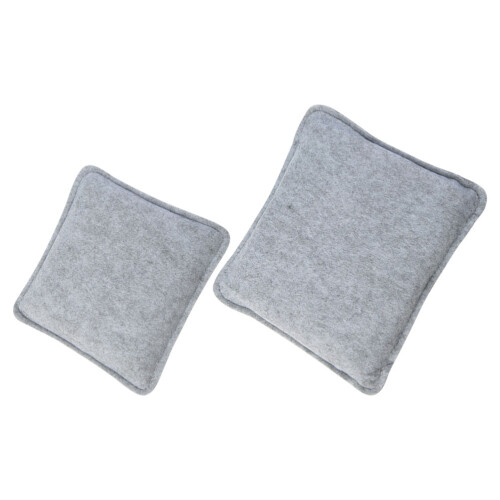 almofada para de fieltro com base e flexível, 2 unidades