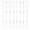 30 conjuntos de acrílico com anéis e etiquetas portáteis 9