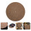 2 Pcs Tapete De Cortiça Para Disco, Almofada Protetora Para Vinil 8