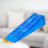 de cristal flexível, à prova de , com azul 9