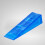 de cristal flexível, à prova de , com azul 5