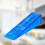 de cristal flexível, à prova de , com azul 6