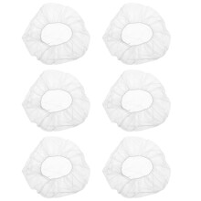 100 unid. toucas bouffant descartáveis para proteção capilar