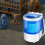 3 in 1 Mini Washing Machine Spin Cycle 1.8L Table Top Laundry Washer 9