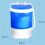 3 in 1 Mini Washing Machine Spin Cycle 1.8L Table Top Laundry Washer 4