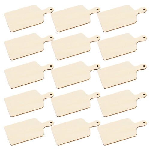 20 tábuas de mini natural para artesanato e educação