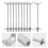 10 Unidades Conector de para 150 mm 3