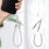2 unidades cordão com cristal, alça para e chaveiro 7
