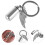 pingente de chaveiro urna mini com argola para pets 4