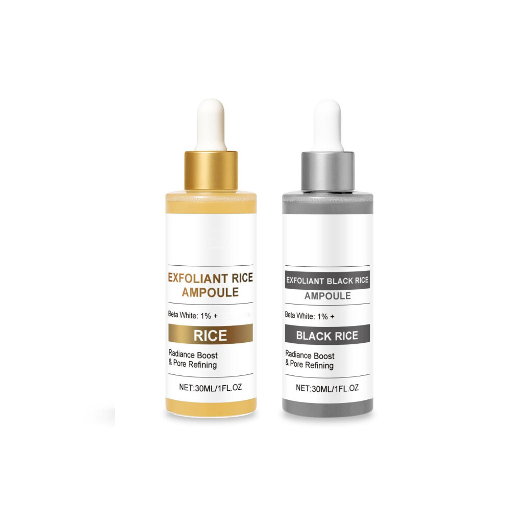 (Multicolor) Rice Essences For Wrinkle Removal Moisturizing Balancing Water And Oil Brightening Moisturizing Refining Pores Shrinking Pores 30ml+30ml