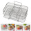 Rvs Airfryer Grillrek Drie Lagen Oven Accessoire 3