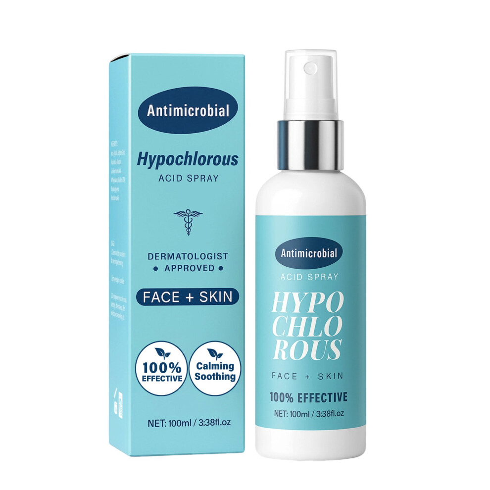 Blue (Blue) Power Soothing Spray Hypochlorous Daily Facial Mist For Calming Soothing For Uneven Tone Texture 100Ml