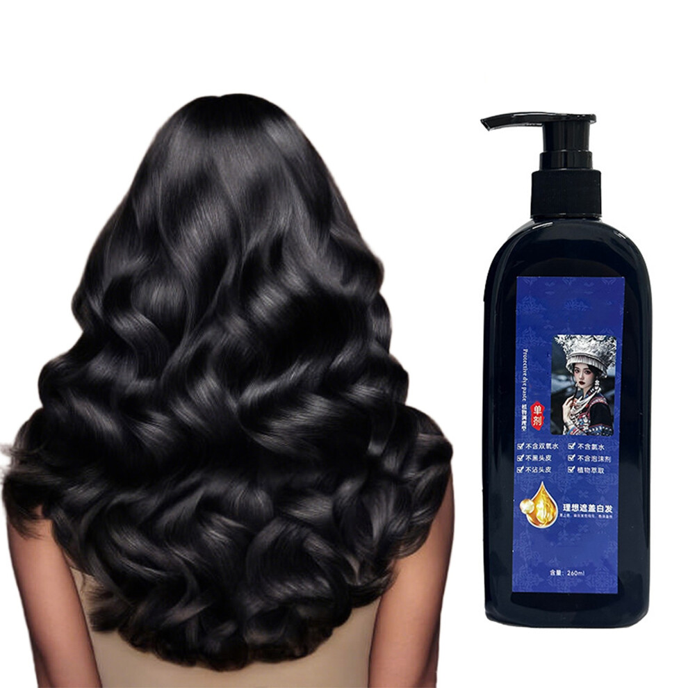 (A) Hair Dyes Shampoo Herbals Essences Hair Dyes Maintenance Lasting Color Health Hair Dyes 220ml