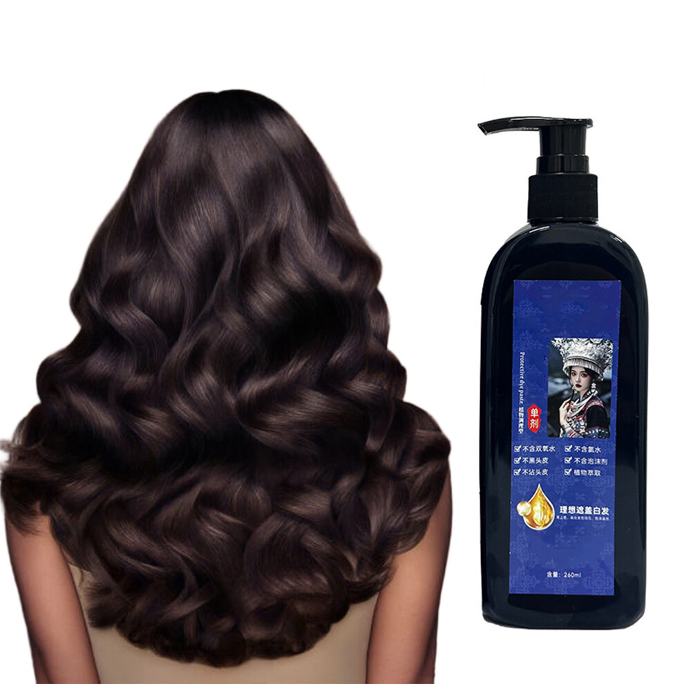 (B) Hair Dyes Shampoo Herbals Essences Hair Dyes Maintenance Lasting Color Health Hair Dyes 220ml