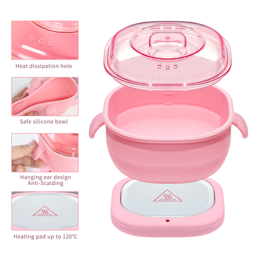Pink (Pink) Warmer Hair Removal Wax Heating Applicable To Legs Face Underarms