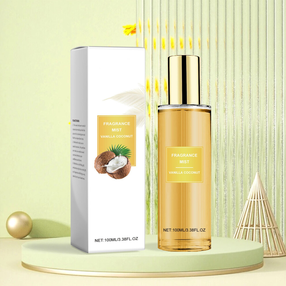 (White) Spray Lasting Fresh Body Spray Floral Fruity Refreshing Body 100ml