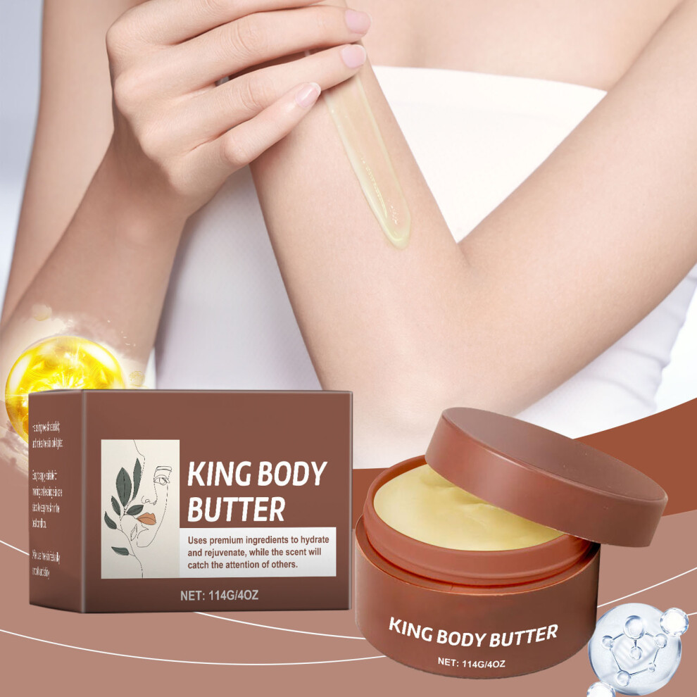 (Brown) Shea Moistured Cream Moisturising Emollient Soft And Smoothed Soothing Balancing Relieve Dryness Smoothed And Soft 114g