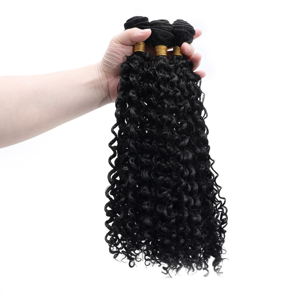 (A) Wig Hair Curtain Spring Chemical Fiber High Temperature Silk Matte