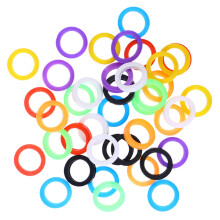 50 unid. protetores de silicone para chaves com tampas coloridas