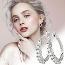 (White) Earrings Pendant For Ladies As A Gift
