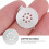 10 unidades de bases para broche com -broches e acessórios 10
