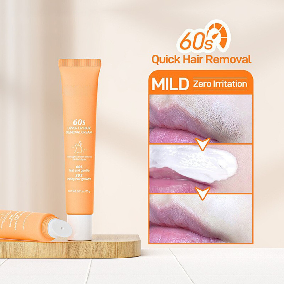 Cream (Multicolor) Lip Hair-Removal Mild And Not Irritating,20G