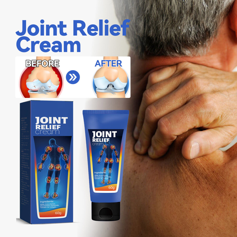 Cream (Multicolor) The Cervical Joint Relief Has The Effect Of Relieving Muscle Fatigue And Stiffness, Relaxing The Neck Muscles