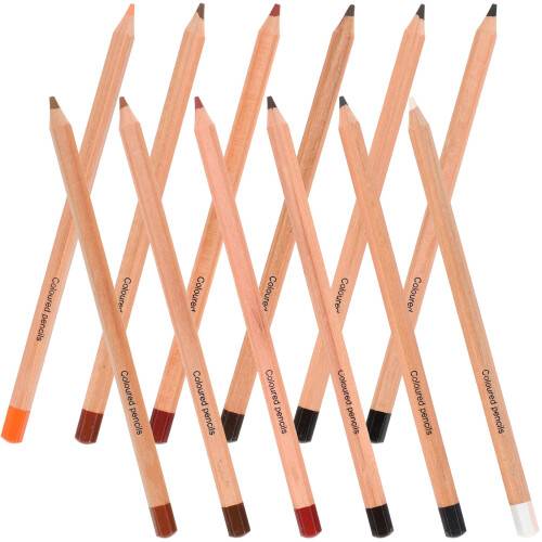 lápis de desenho 12 unidades profissional para e