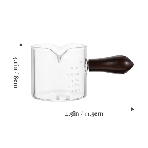 dosador com bico madeira para espresso 1