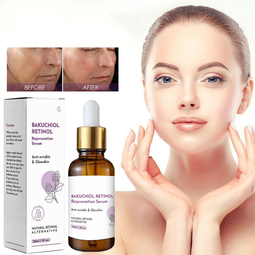 (Multicolor) Bakuchiol Retinol Rejuvenation Serum Bakuchiol Retinol Serum 30ml