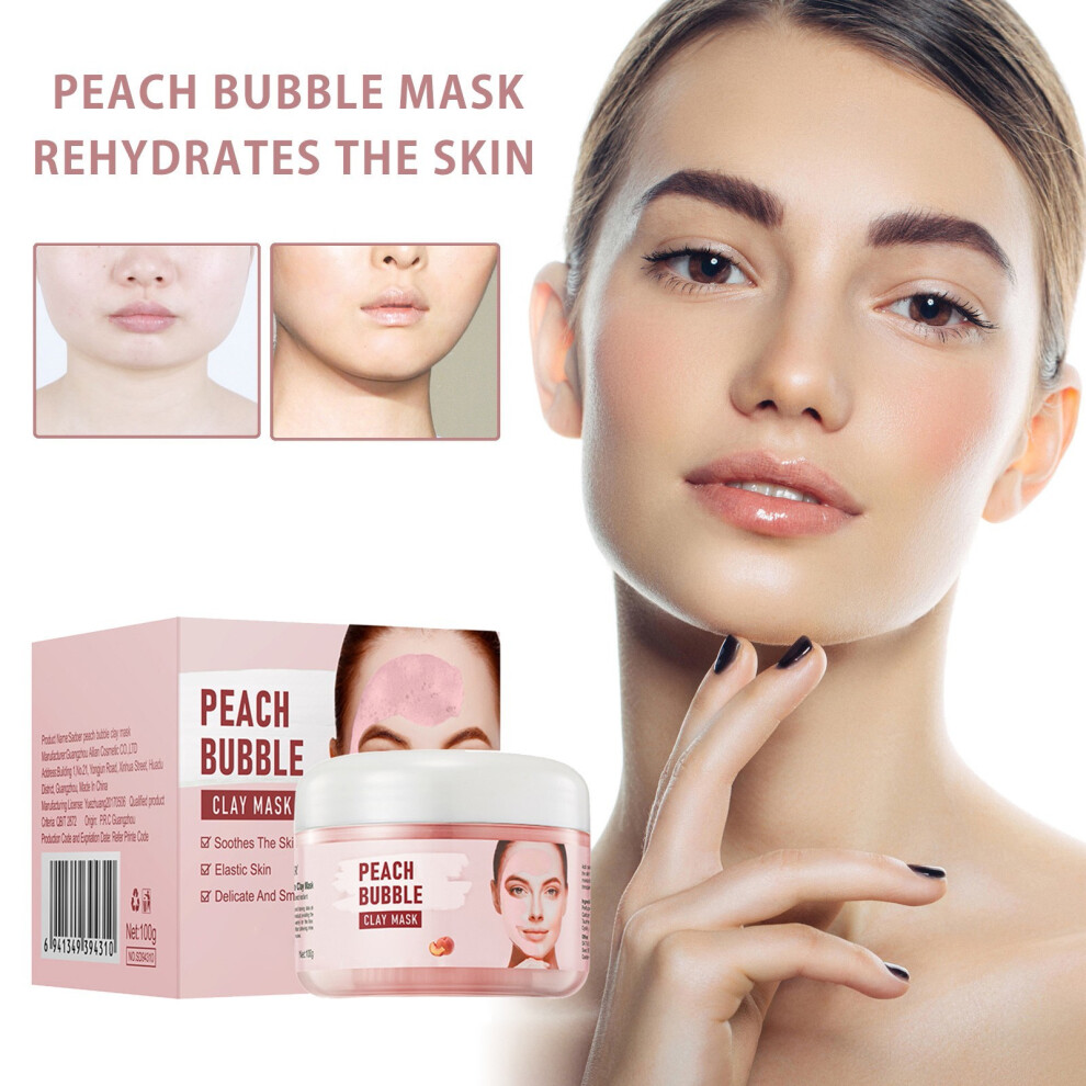(Multicolor) Peach Mask  Moisturizing Facial Mask Let The  Back Hydrated  Mask
