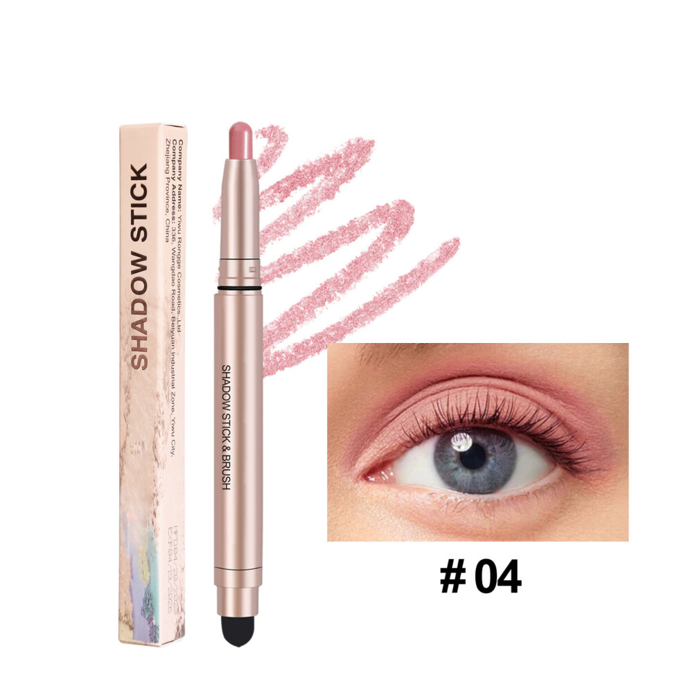 (D) Lazy Pearl Eye  Pen Eye  Stick Waterproof Lying Silkworm Brightening Highlighter