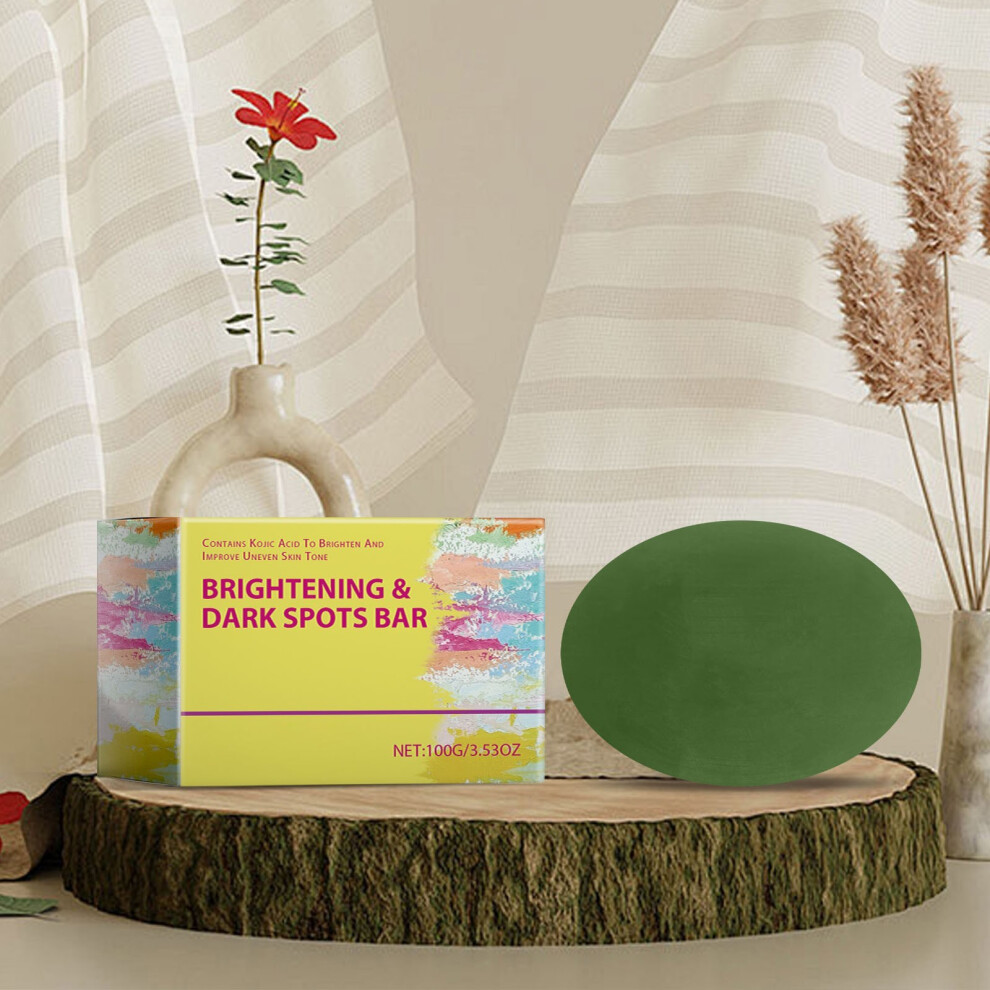 Green (Green) Soap Nourishes Brightens And Persistently Cleanses Dirt Keratin And Facial Cleansers 100G