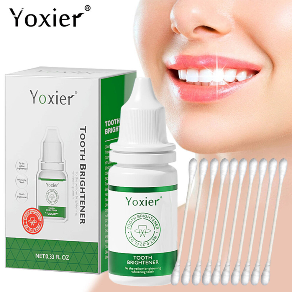 (Multicolor) Teeth Whitening Oral Hygiene Cleaning Serum Removes Tools Beauty Tooth 10ML