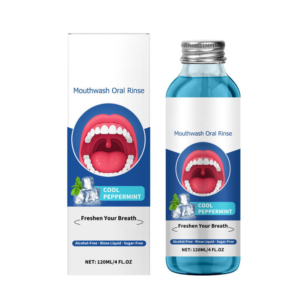 (Multicolor) Fresh Breath Mouthwash Herbal Gums Care Cleansing Odor Fresh Breath Oral Care Mouthwash 120ml