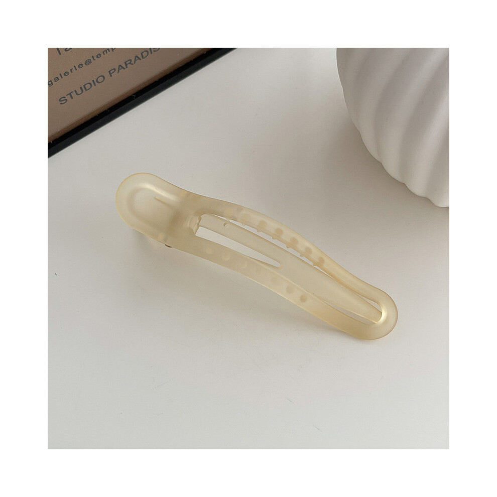 (E) Flat Hair Clips For Women Girls 2025  Flat Claw Clip And  Bill Hair Clips For Thick Hair  Bill Jaw Clips Hair Styling Accessories