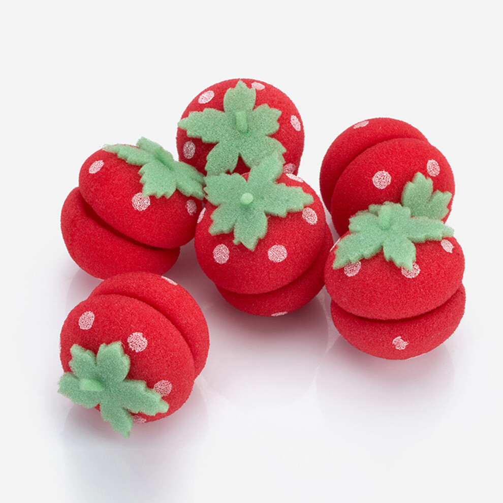 (B) Sponge Curling Ball Sleeping Curling Iron Curling Stick Soft Curls Cute Pear Flower Curls A Hairdressing Tool