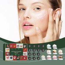(Multicolor) Christmas Surprise Gift Box Hydrating Moisturizing Moisturizing And Beautifying Surprise 24 Pc Box